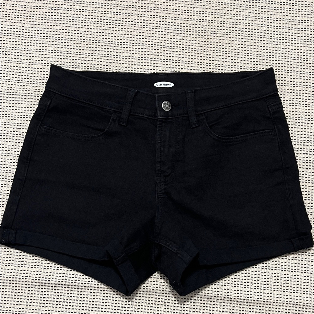Old Navy Women's Black Jean Shorts